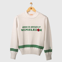 WIMBLEDON’S GRASS SWEATER