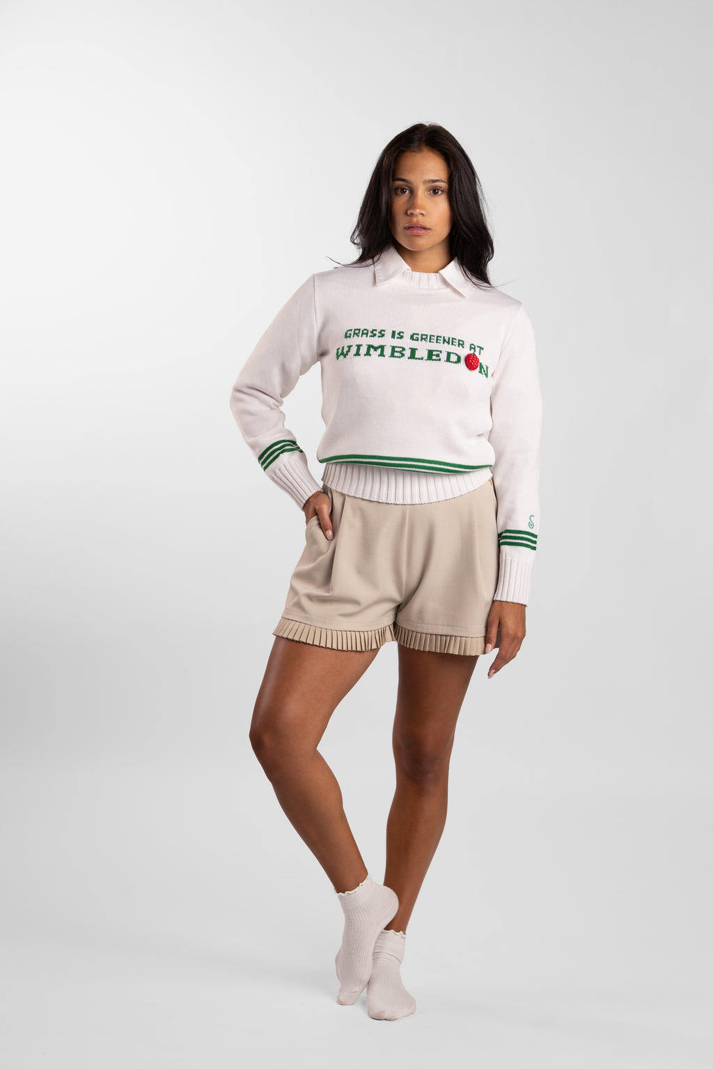 WIMBLEDON’S GRASS SWEATER