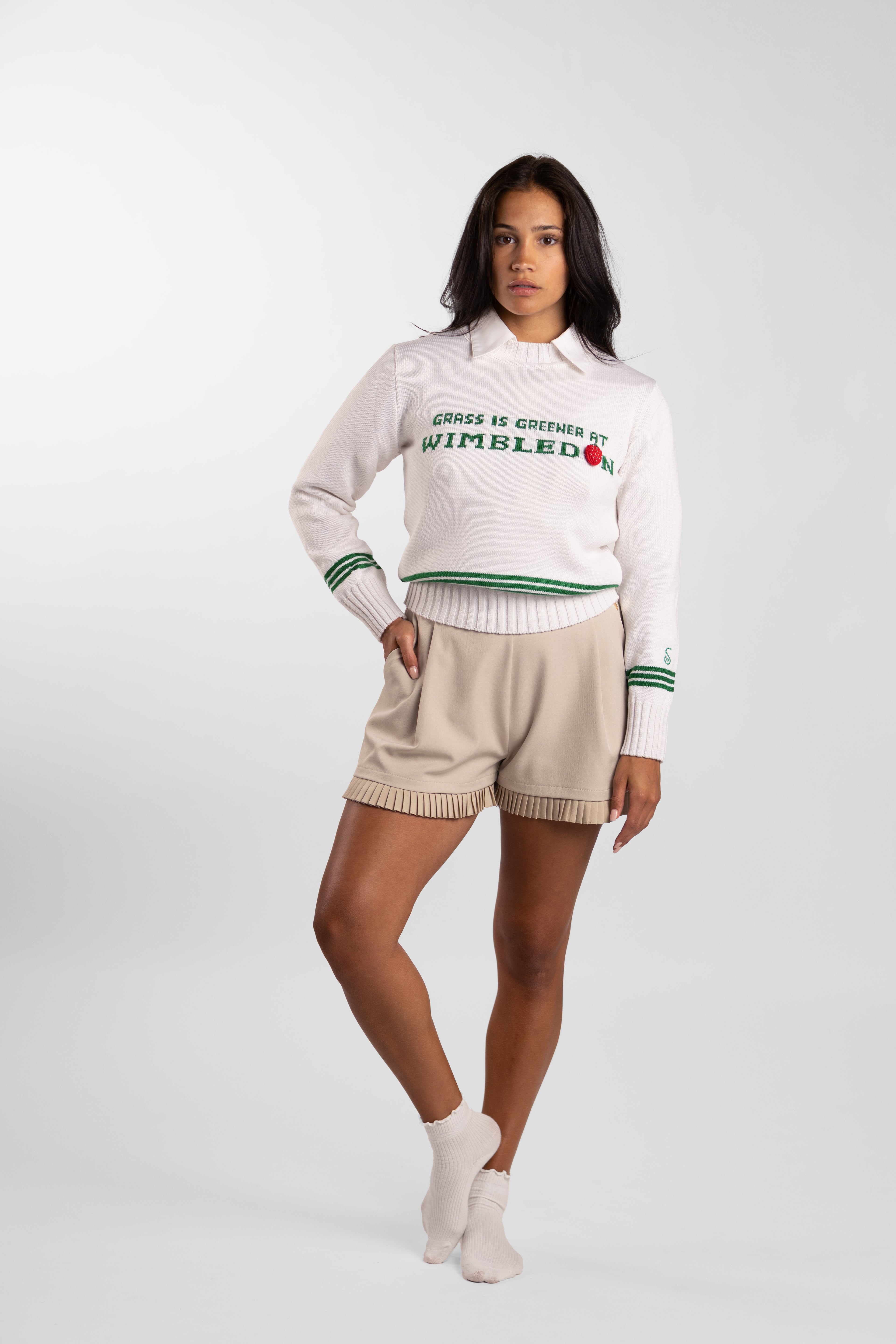WIMBLEDON’S GRASS SWEATER