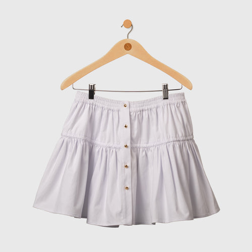 COURTSIDE RUFFLE SKIRT