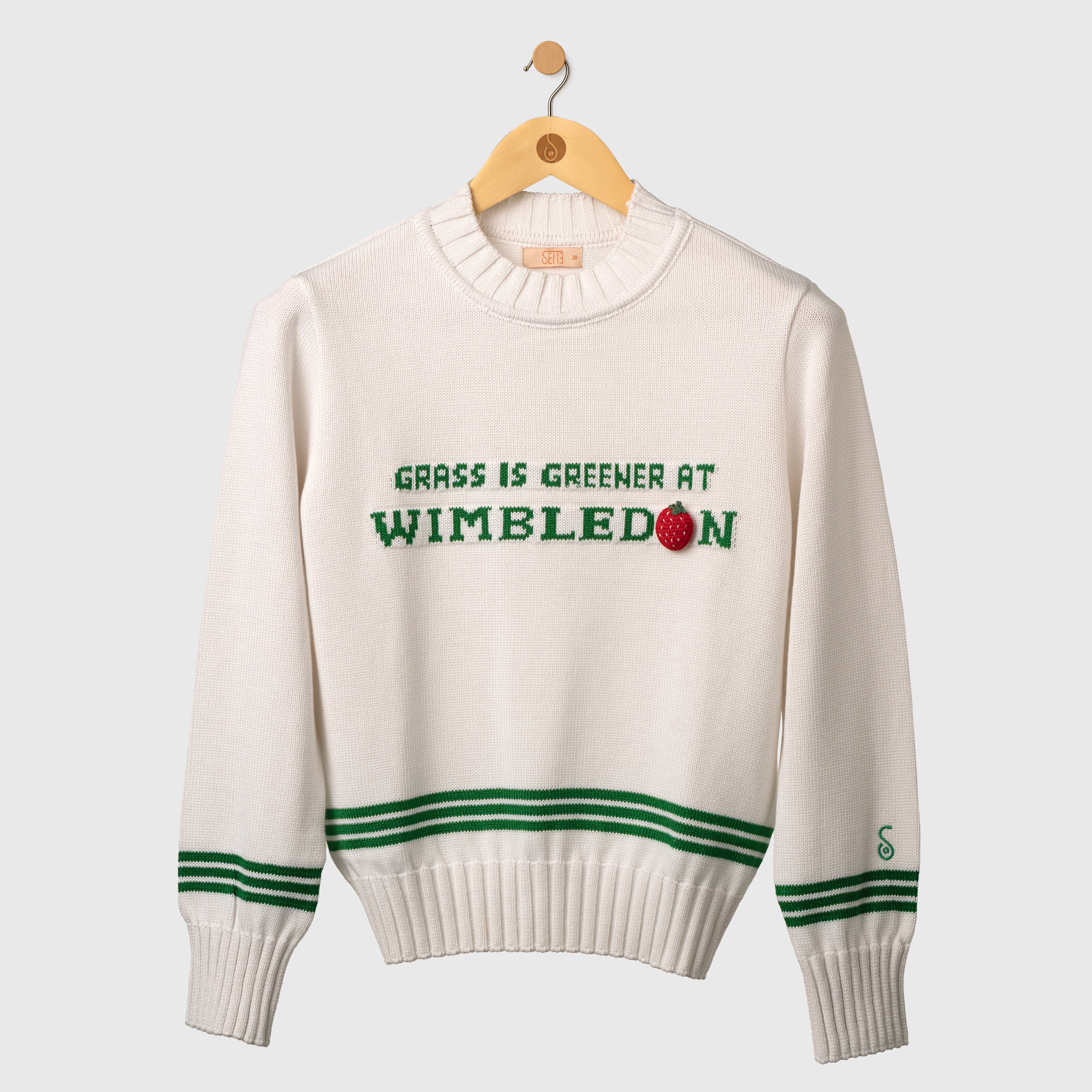 WIMBLEDON’S GRASS SWEATER