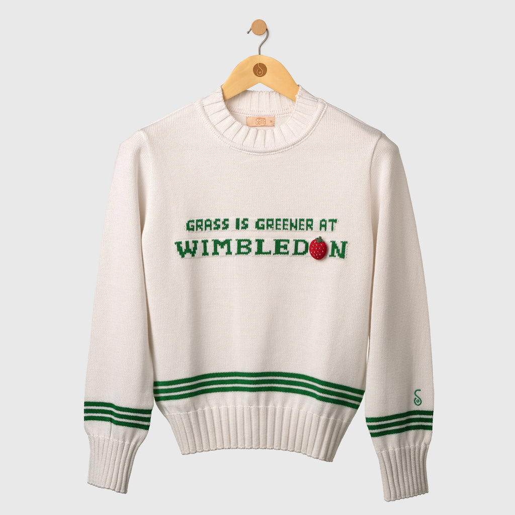 WIMBLEDON’S GRASS SWEATER