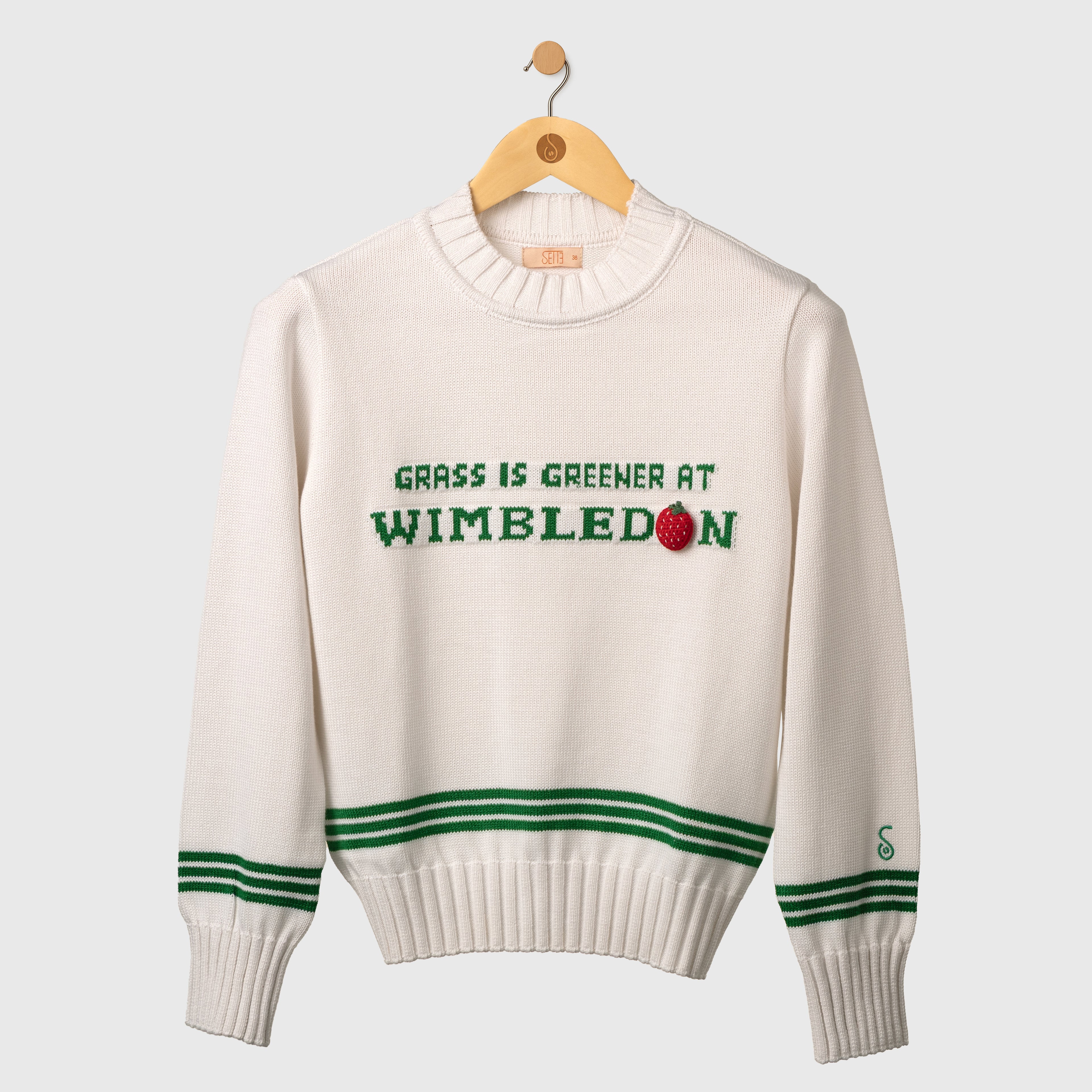 WIMBLEDON’S GRASS SWEATER