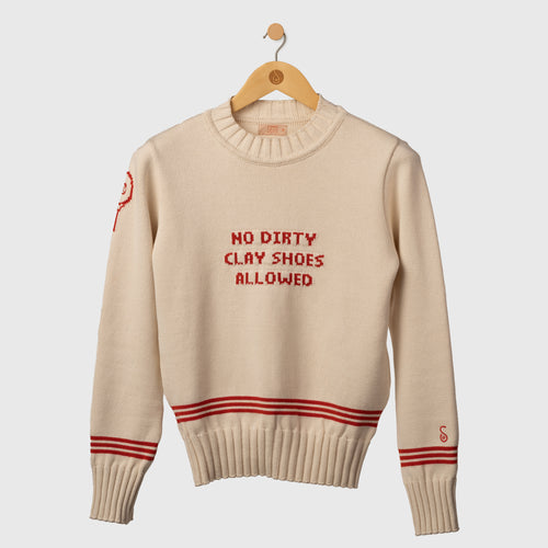 CLUB RULES COTTON SWEATER - ENGLISH